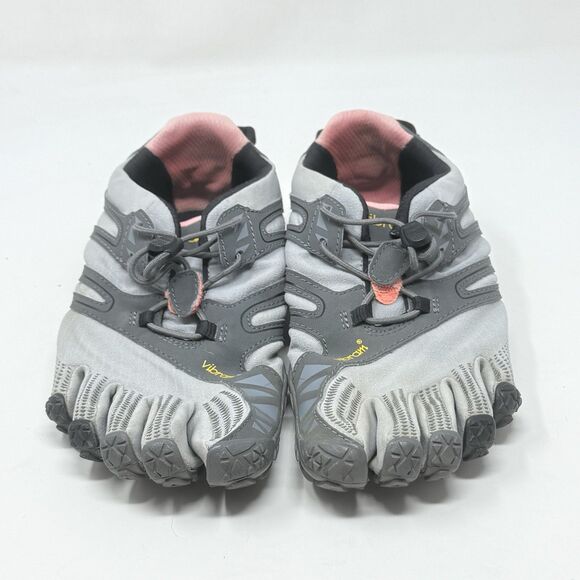 Vibram FiveFingers V-trail Shoes Mens 8 - 8.5 EU 40 Gray Minimalist Barefoot main image 7